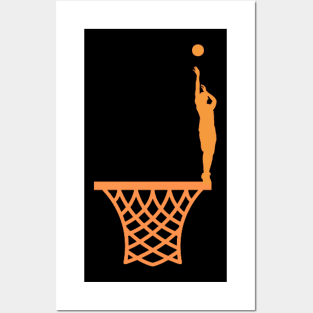 Basketball never stops Posters and Art